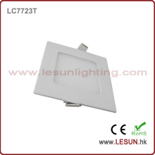 CER-Zustimmung 6W quadratische dünne LED-Instrumententafel-Lichter / flache Lampe LC7724t